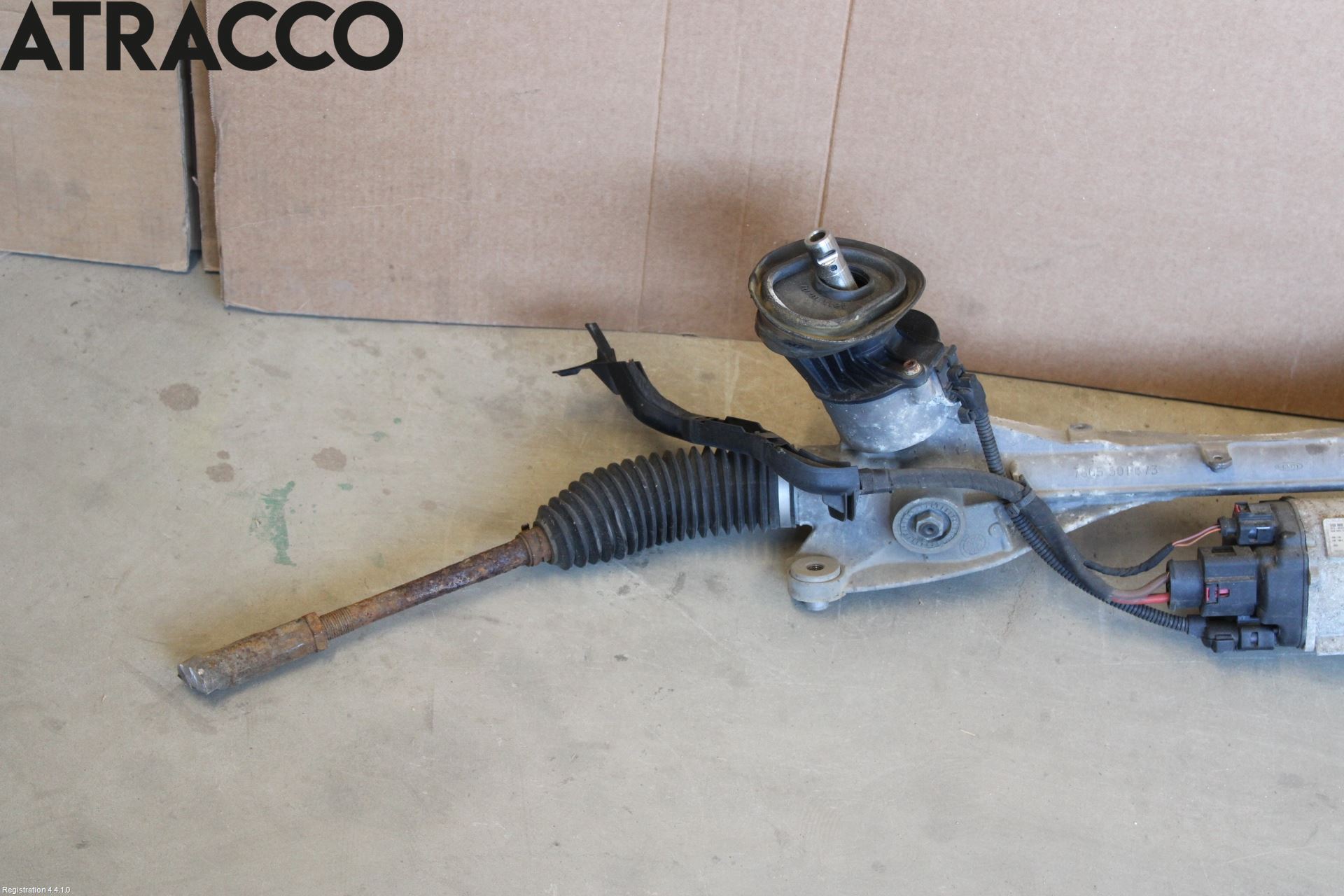 Volkswagen VW GOLF / E-GOLF VII 13-20 Servo Snekke - Tannstang