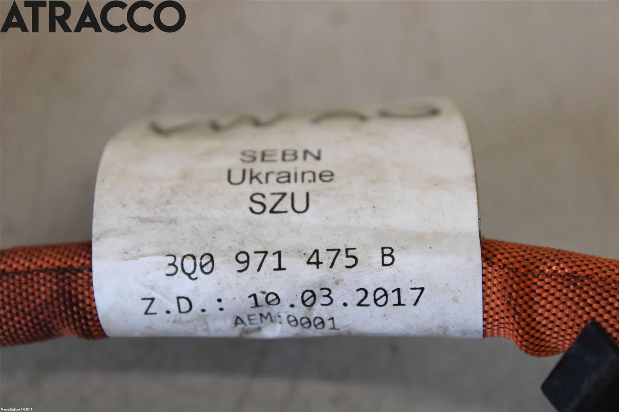 Volkswagen VW PASSAT 15-19 Kabelhärva Högspänning