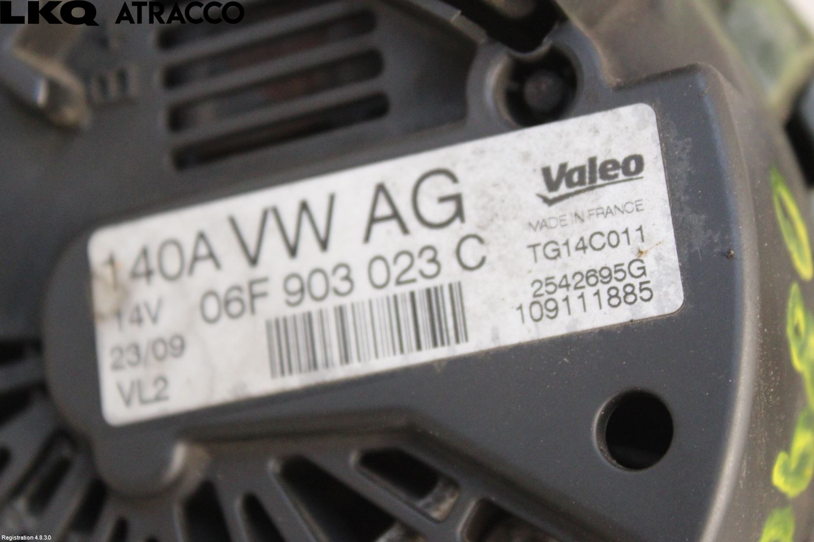 Skoda OCTAVIA (1Z) 05-13 Dynamo