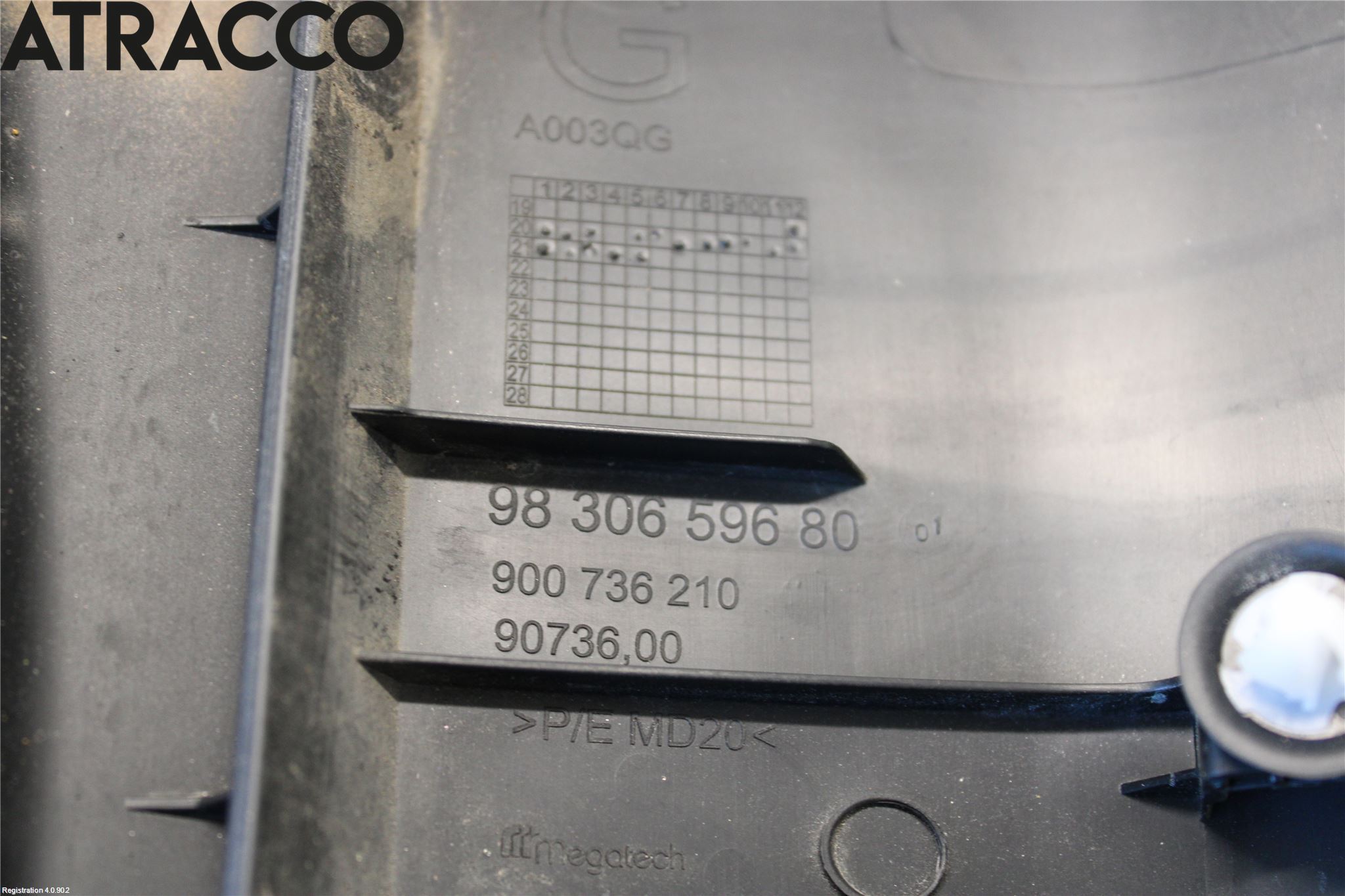 Citroen C4/E-C4 C4X/E-C4X III 21- Dør Dekorlist Vb