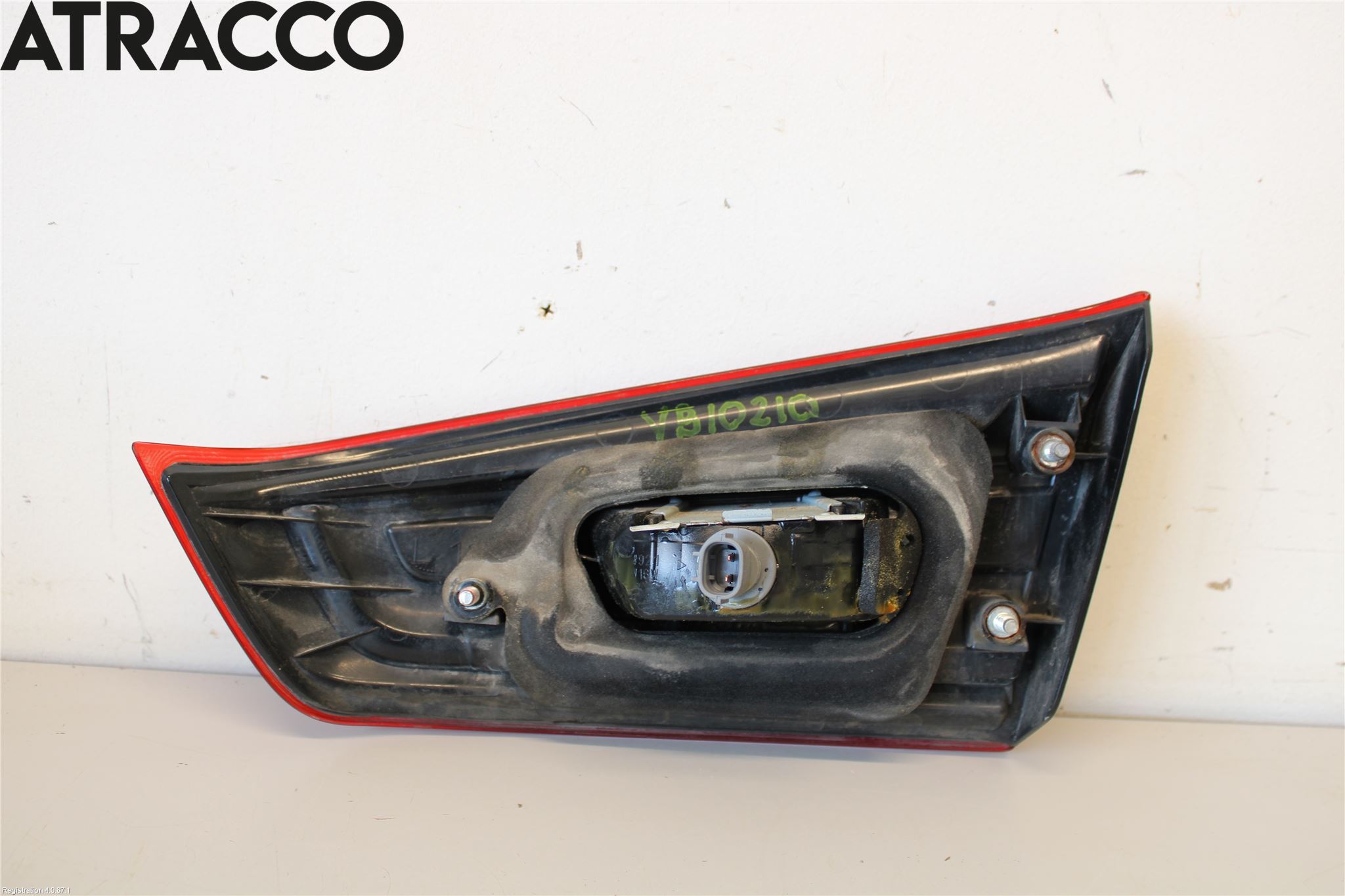 Mitsubishi ASX 10-22 Baklykt Venstre  På Luke(Indre