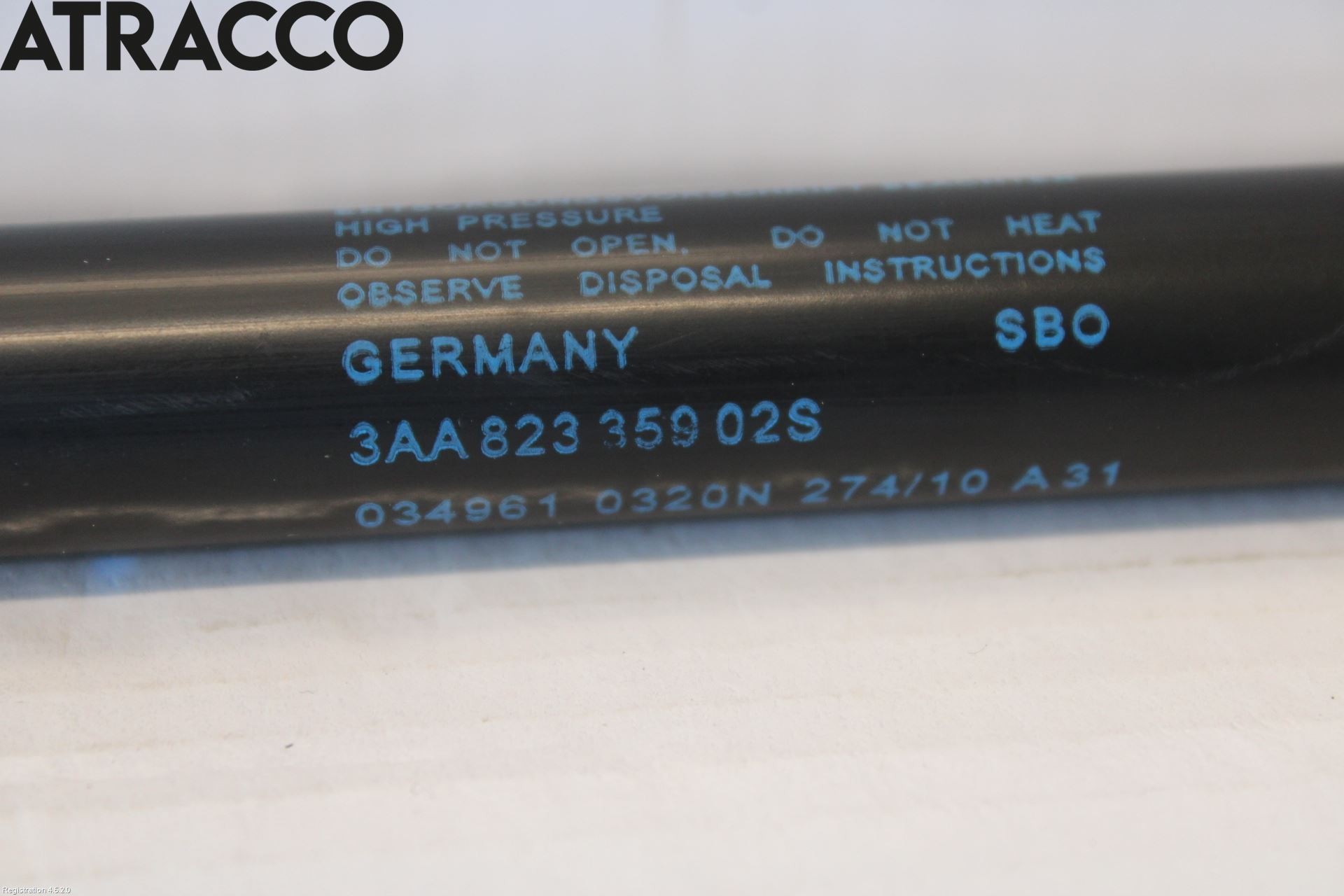 Volkswagen VW PASSAT 11-14 Panser Demper-Gassfjær