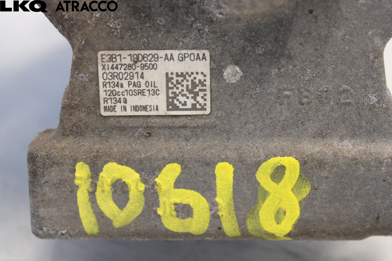 Ford TRANSIT/TOURNEO COURIER 13-23 Varme Ac Kompressor