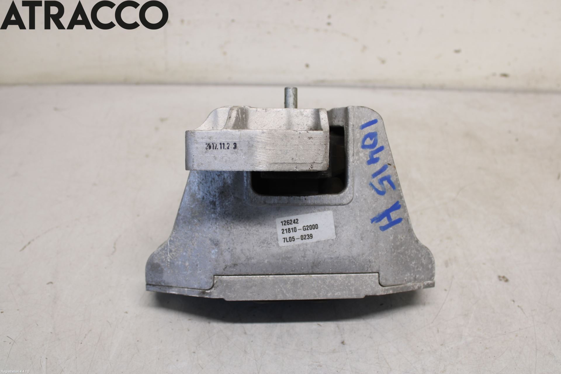 Hyundai IONIQ AE 17-22 Motor Feste Stål-Alu