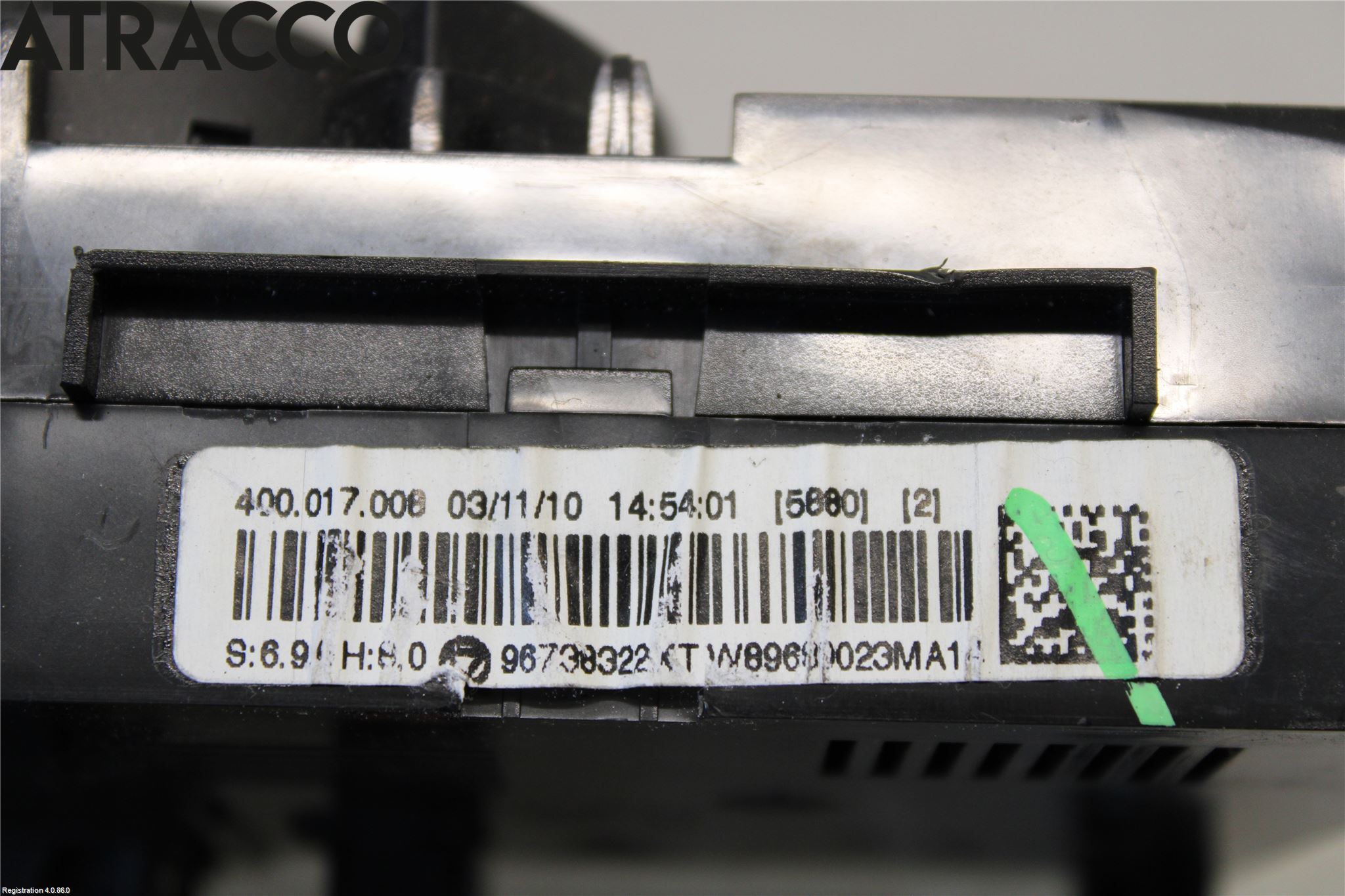 Peugeot 3008 09-16 Varme Ac Betjening-Display