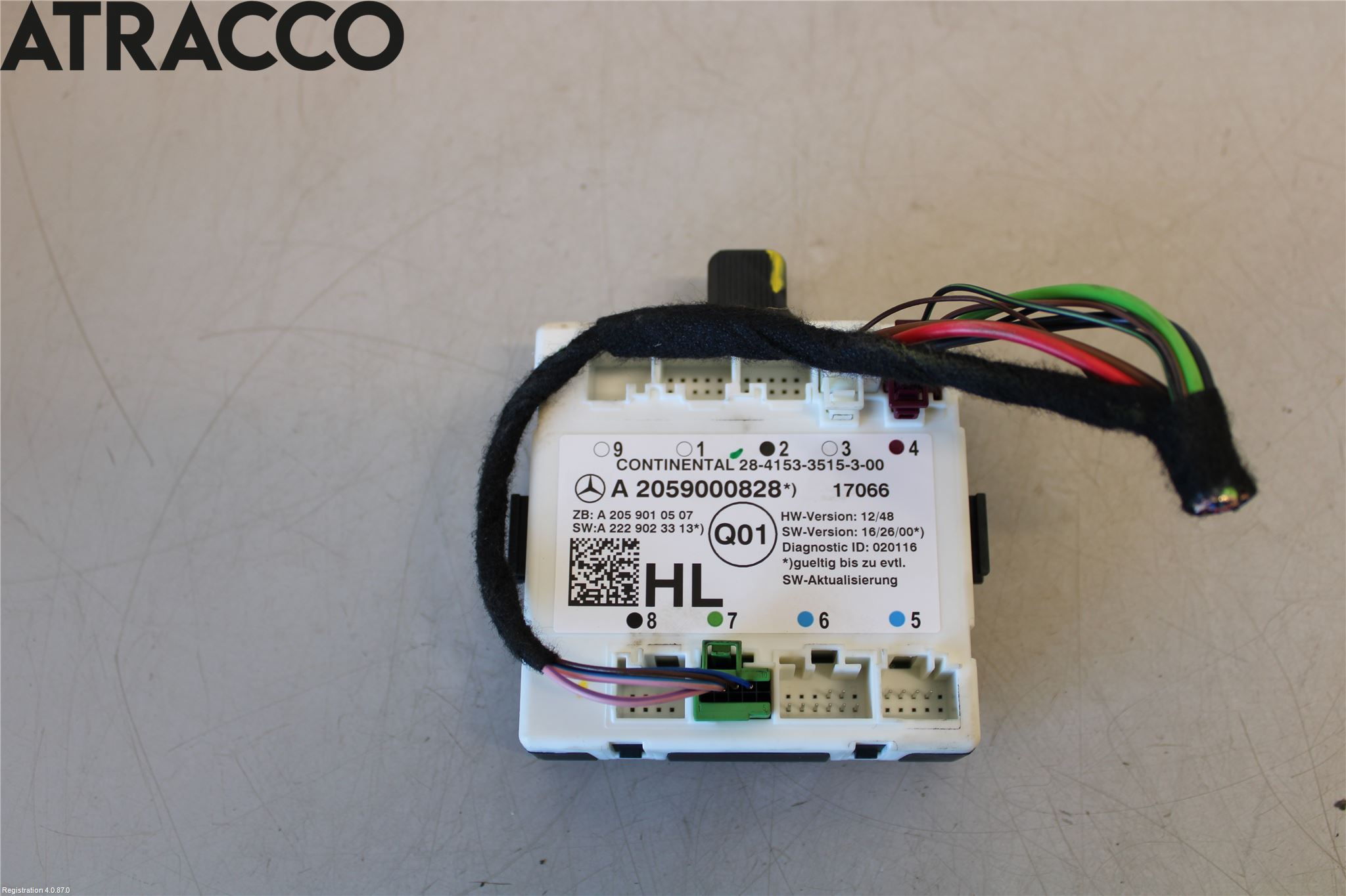 Mercedes-Benz MB C-KLASS (W205) 14-21 Styreenhet Dør