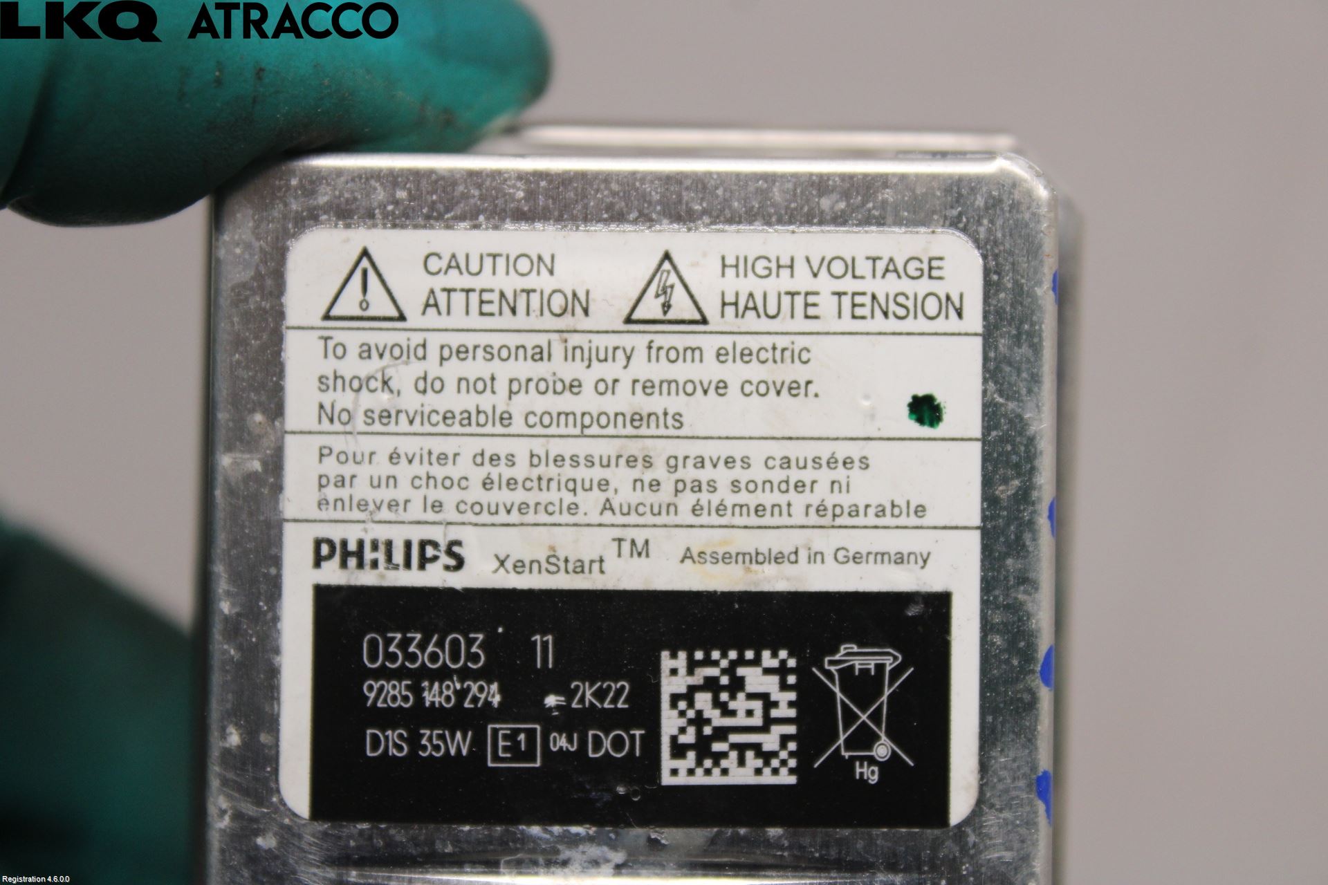 Volkswagen VW GOLF VI 09-13 Xenon Frontlyktpære