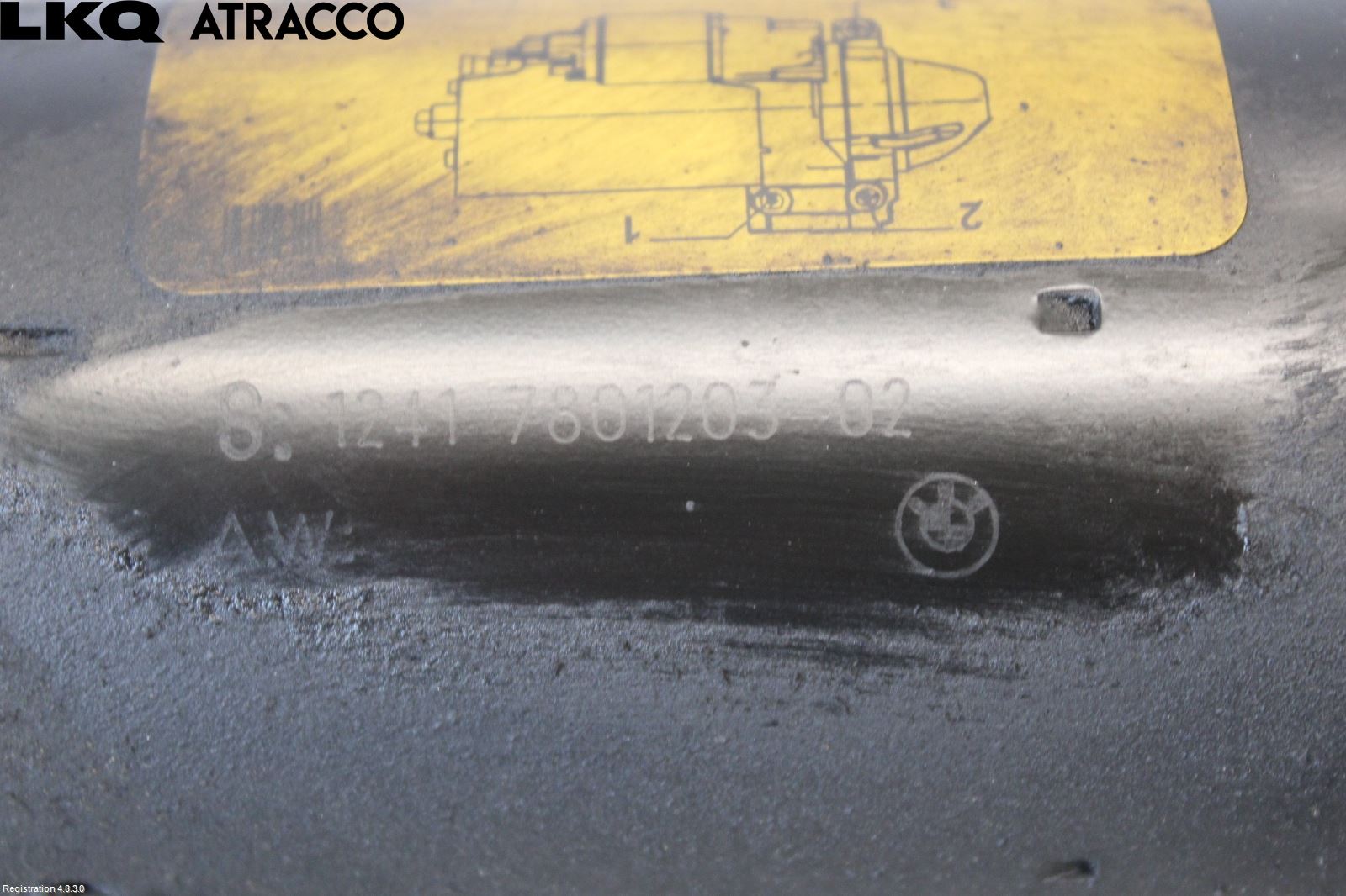 BMW X1 E84 10-15 Startmotor Diesel