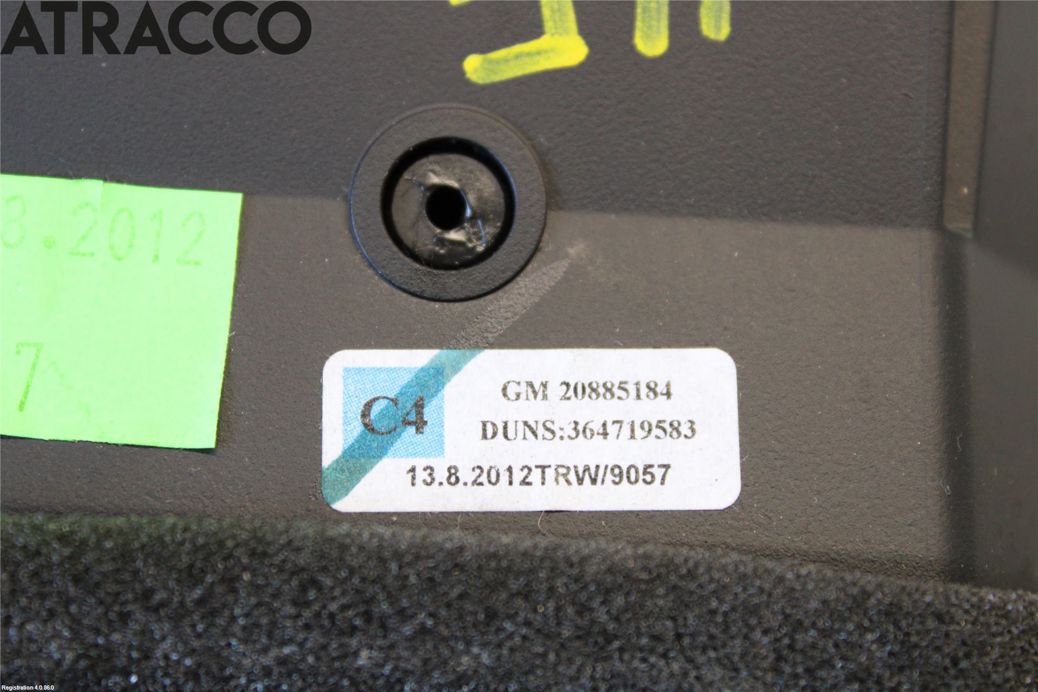 Opel ZAFIRA C 12-19 Dashbord Kanal - Dyse