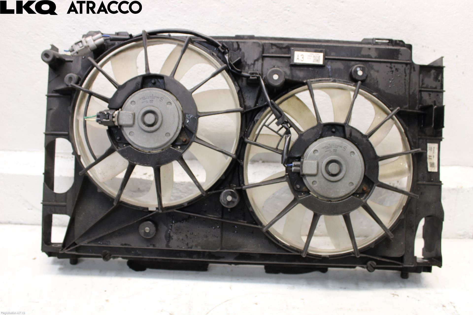 Toyota AURIS 13-19 Kjølevifte Elektrisk