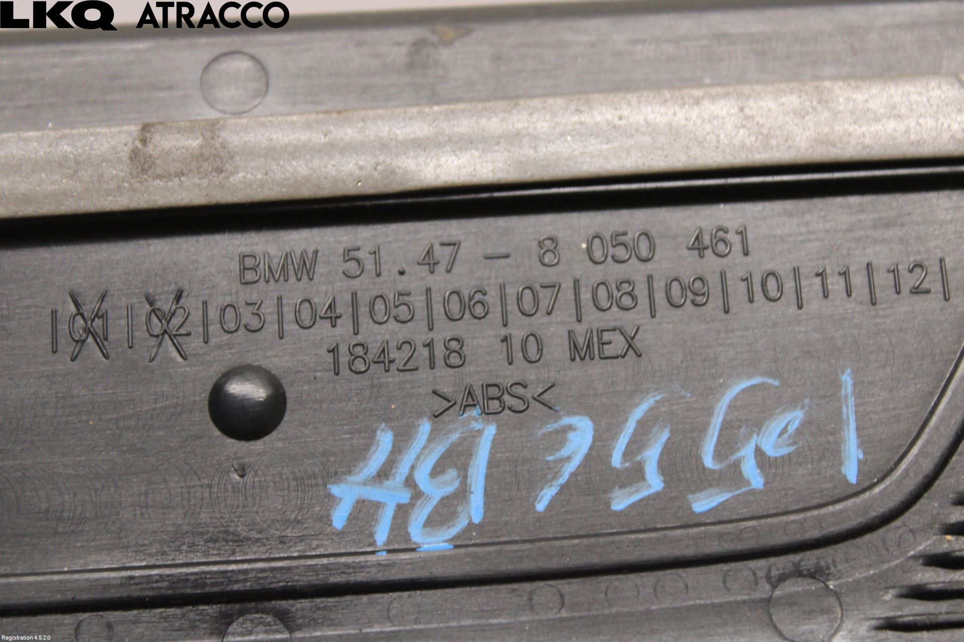 BMW X3 F25 10-17 Innr Terskel Innstigning