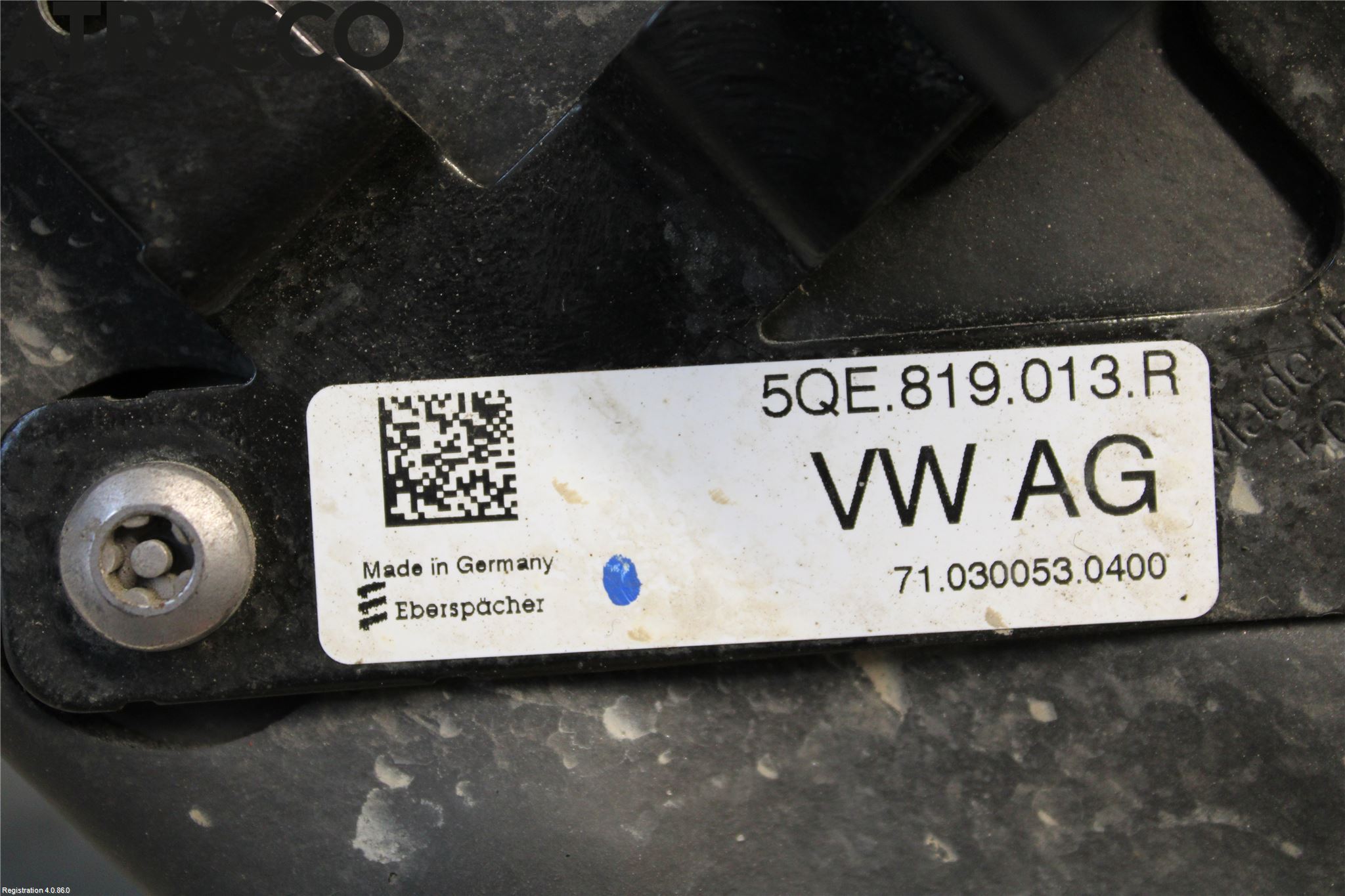 Volkswagen VW GOLF / E-GOLF VII 13-20 Motorvarmer Elektrisk