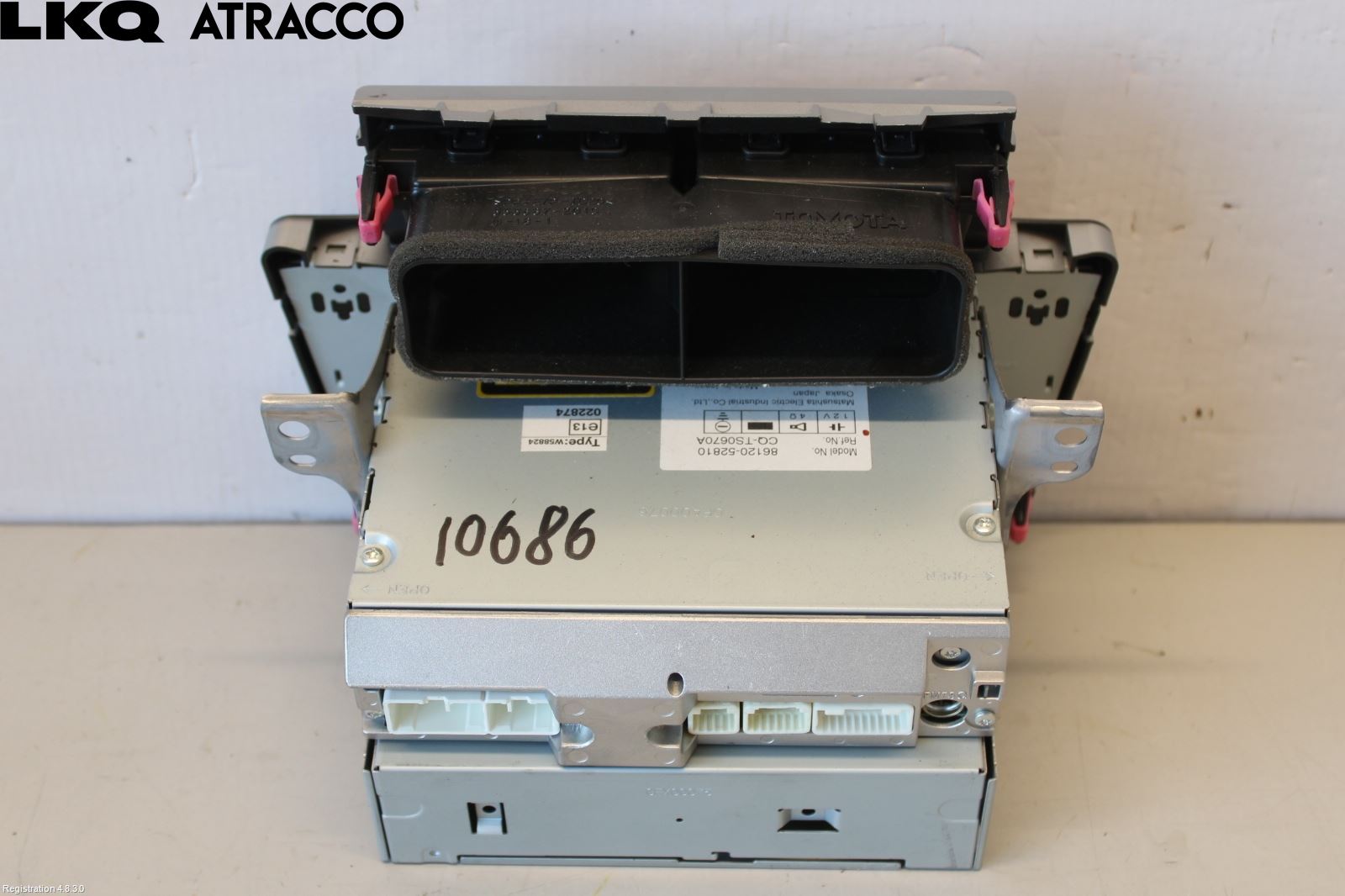 Toyota YARIS XP90 06-11 Stereo Radio Med Cd