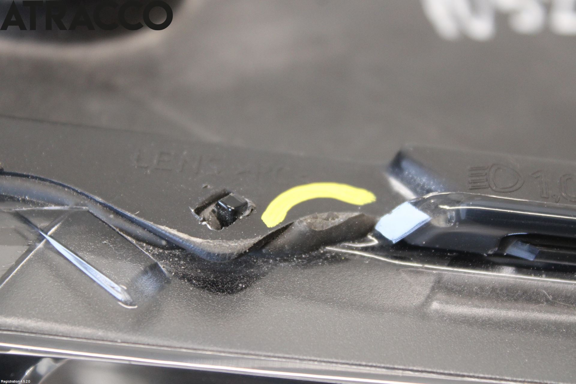 Volkswagen VW SCIROCCO 09-17 Frontlykt Høyre