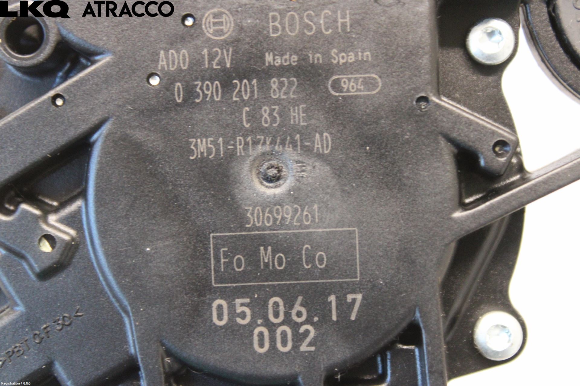 Volvo V50 04-07 Viskermotor Bakluke