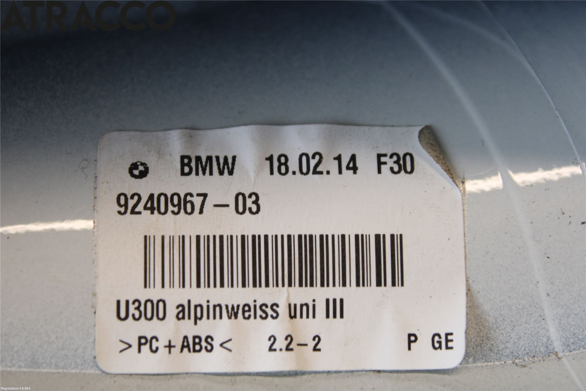 BMW 3 F30/F31/F80 12-19 Stereo Antenne Radio-Tv