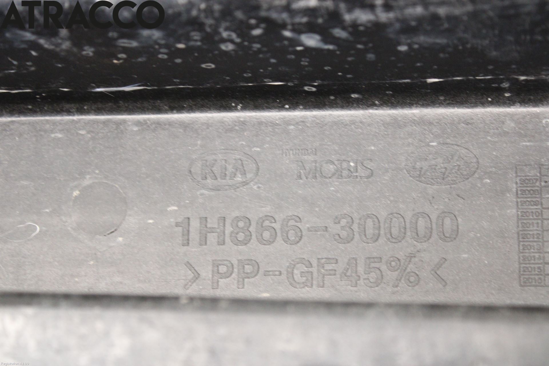 Kia CEED 06-12 Støtfanger Bak Bjelke