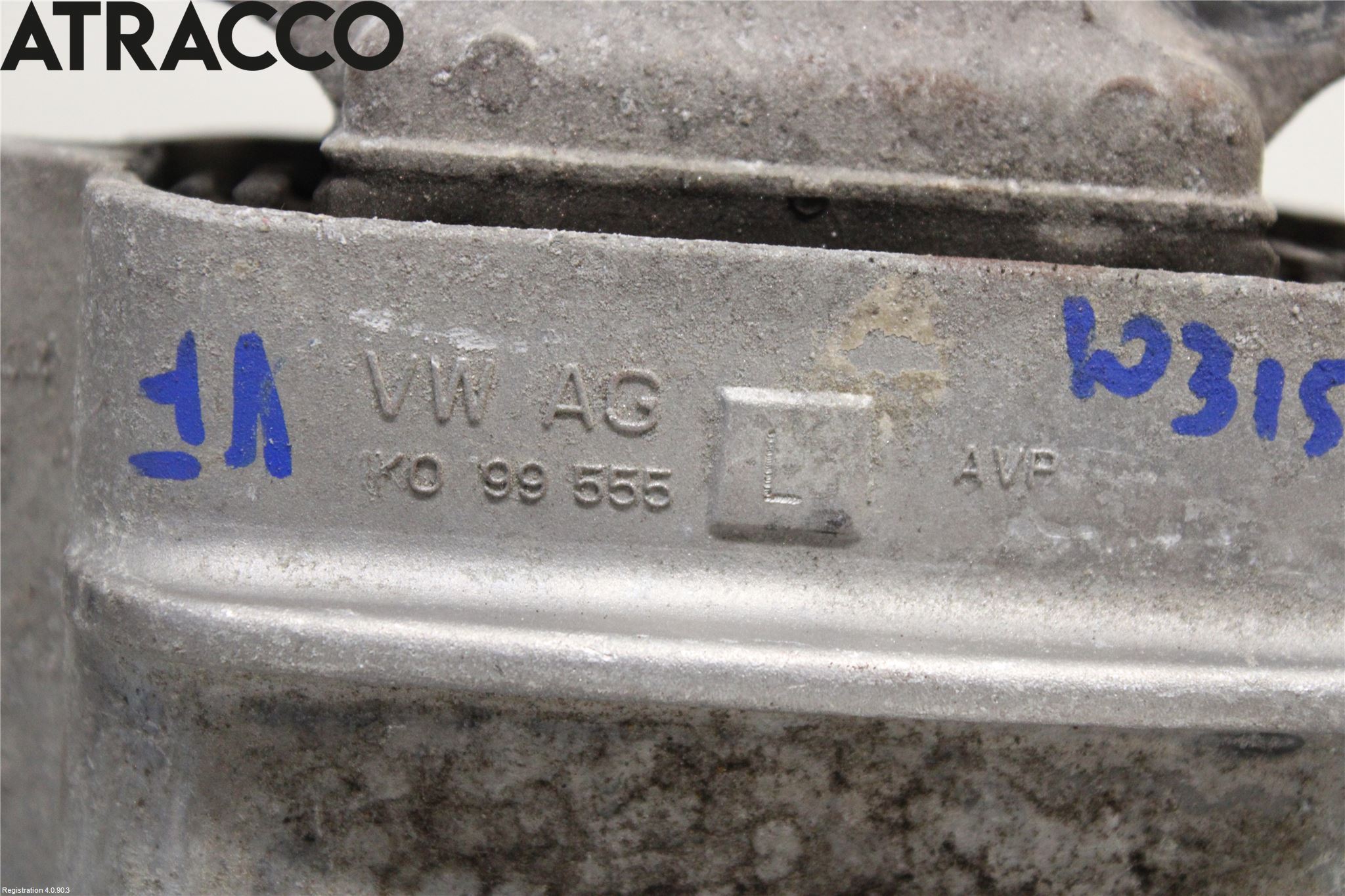 Volkswagen VW CADDY      04-10 Gearkasse Feste Stål-Alu