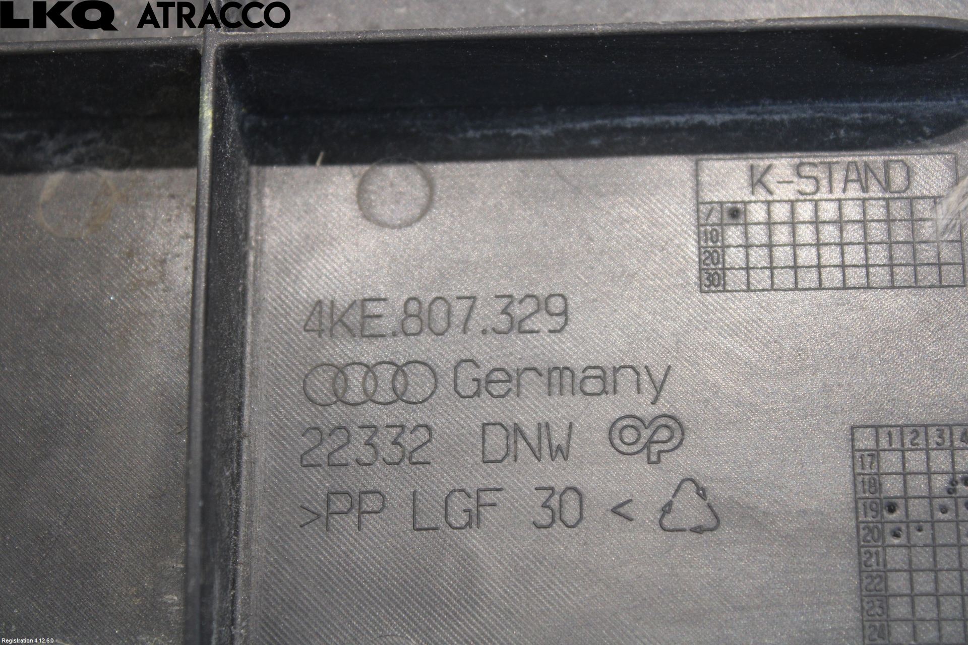 Audi E-TRON, S GE 19- Støtfanger Bak Midt Del