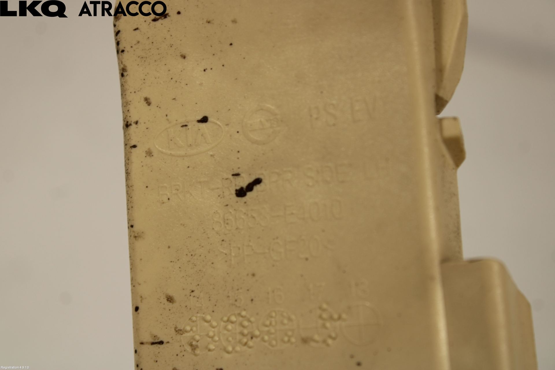 Kia SOUL 09- Støtfangerfeste Bak Venstre