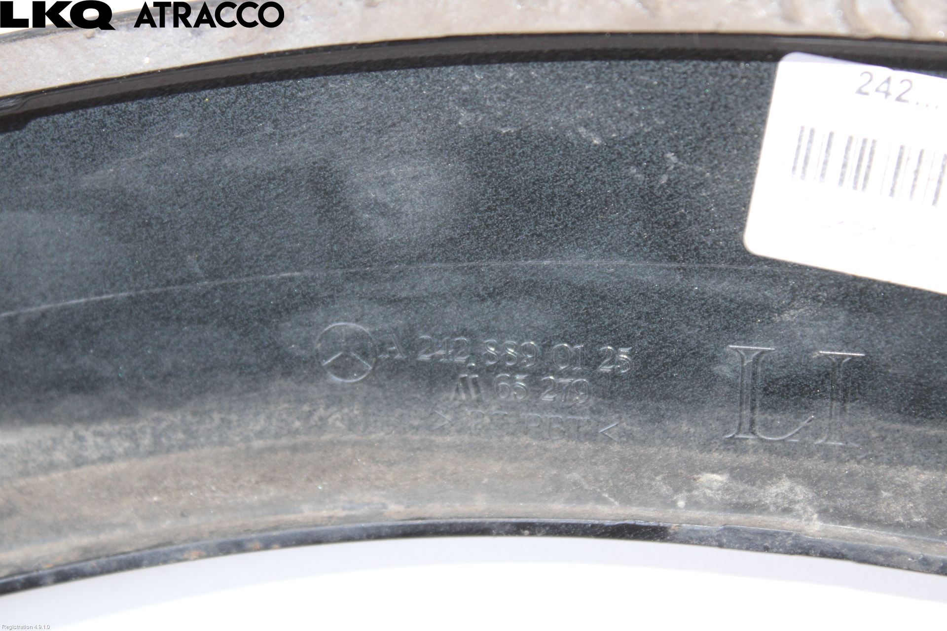 Mercedes-Benz MB B-KLASS (W246/W242) 12-19 Hjulbuelist