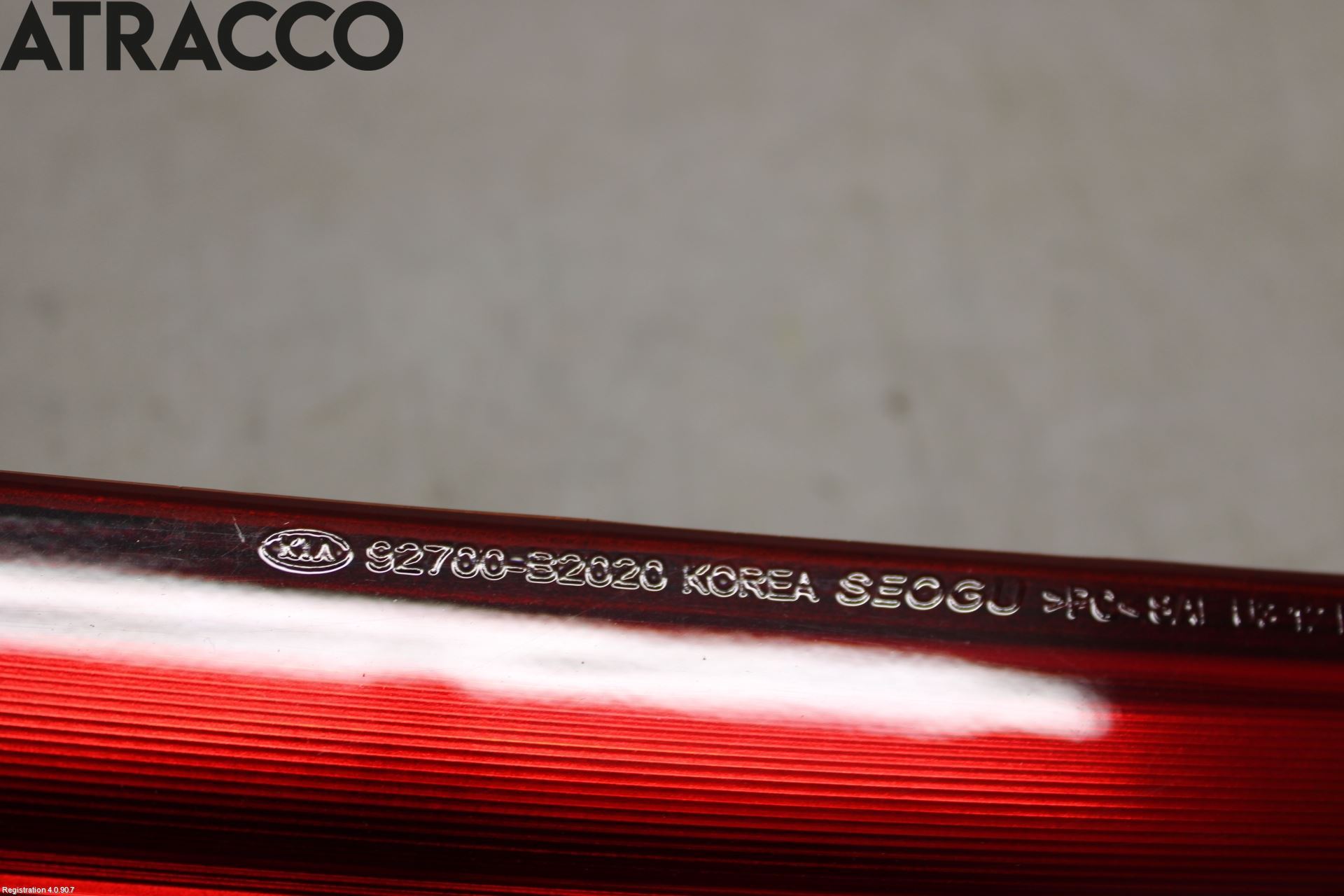 Kia SOUL 09- Bremselys Bakrute