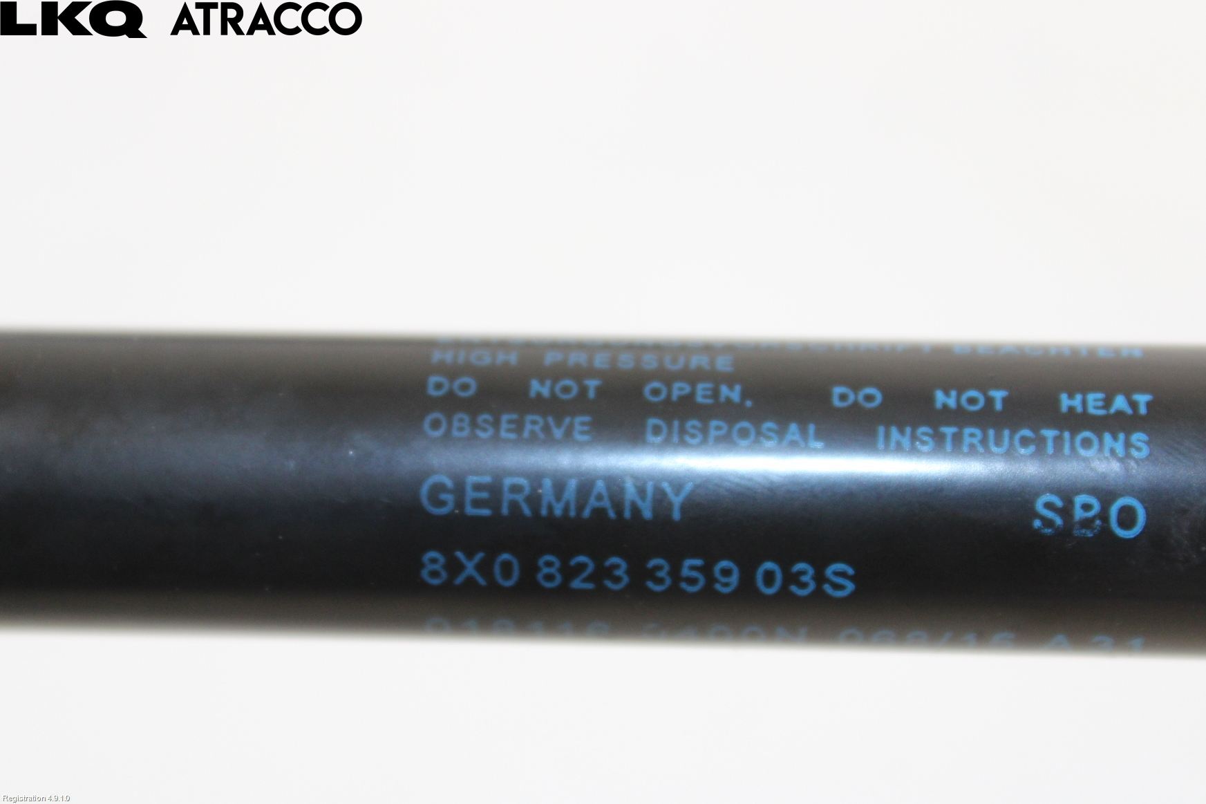 Audi A1/S1 11-18 Panser Demper-Gassfjær