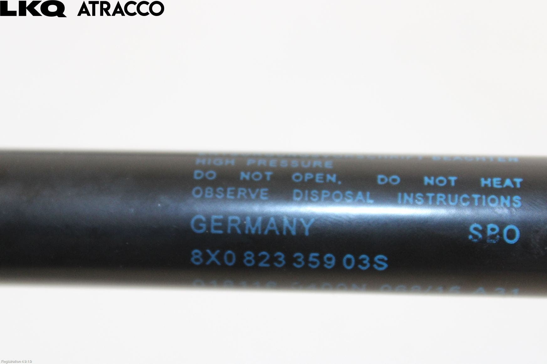 Audi A1/S1 11-18 Panser Demper-Gassfjær