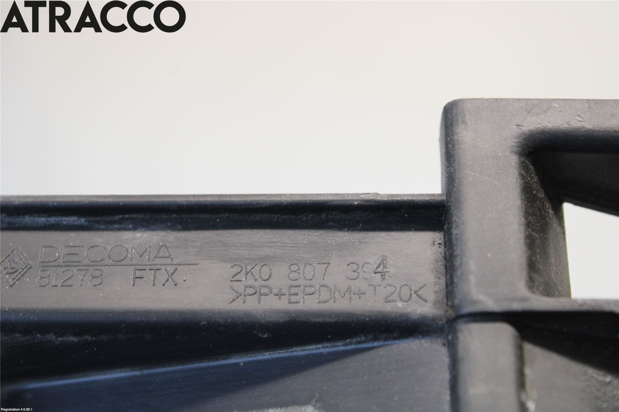 Volkswagen VW CADDY 11-15 Støtfangerfeste Bak Høyre