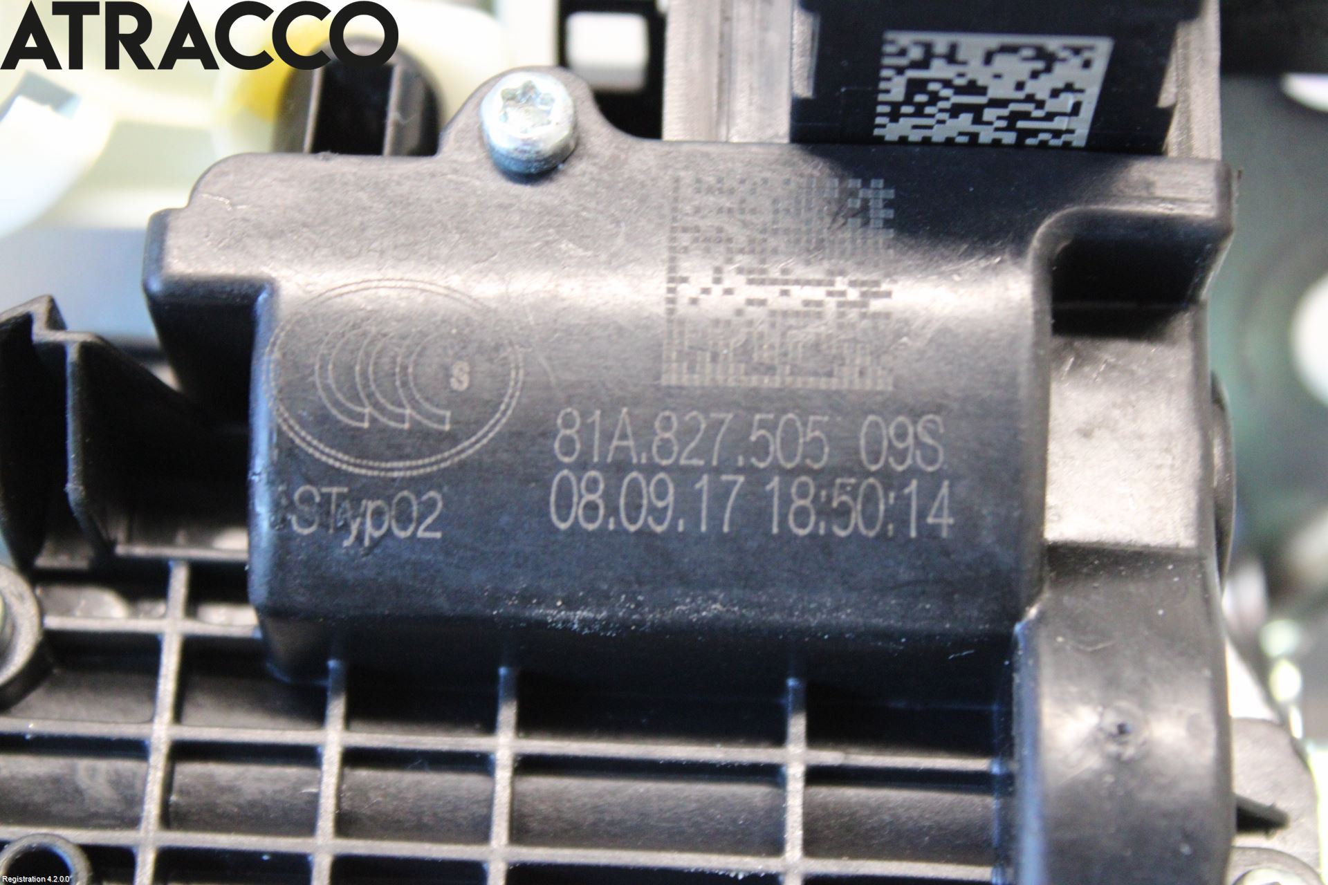 Audi Q2/SQ2 17- Bakluke-Lokk Låsekasse