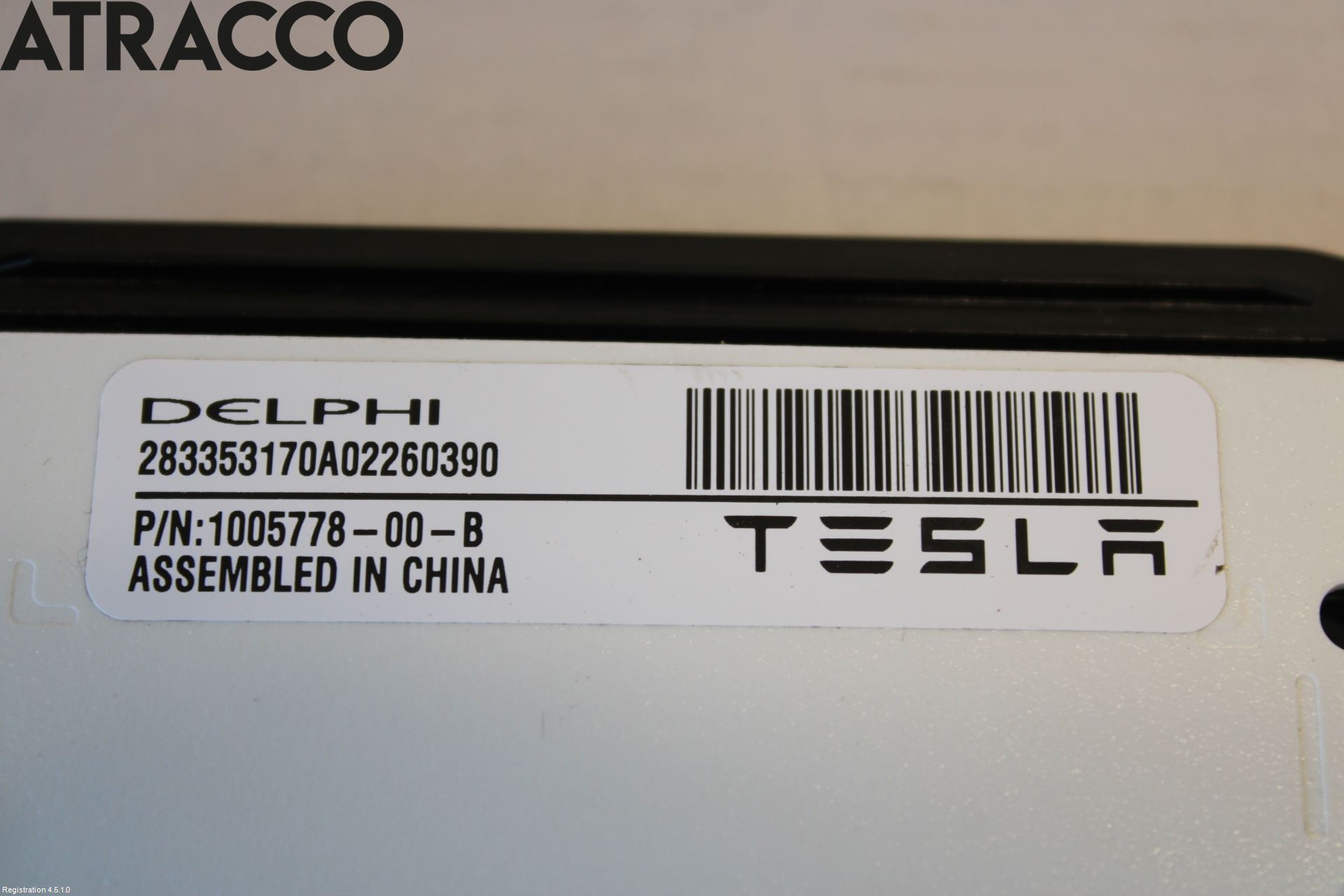 Tesla MODEL S 13- Sensor Øvrig