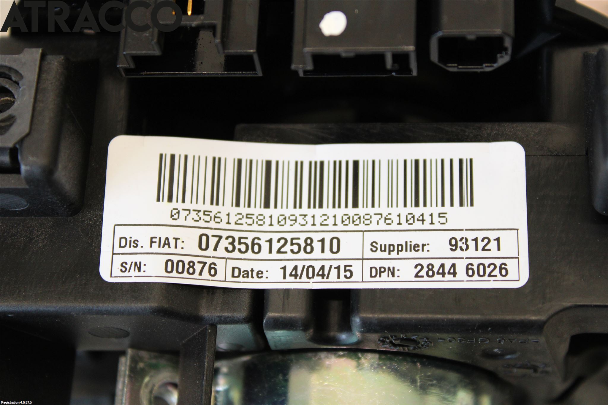 Fiat 500X 15- Bryter Ratt Kombi H Og V