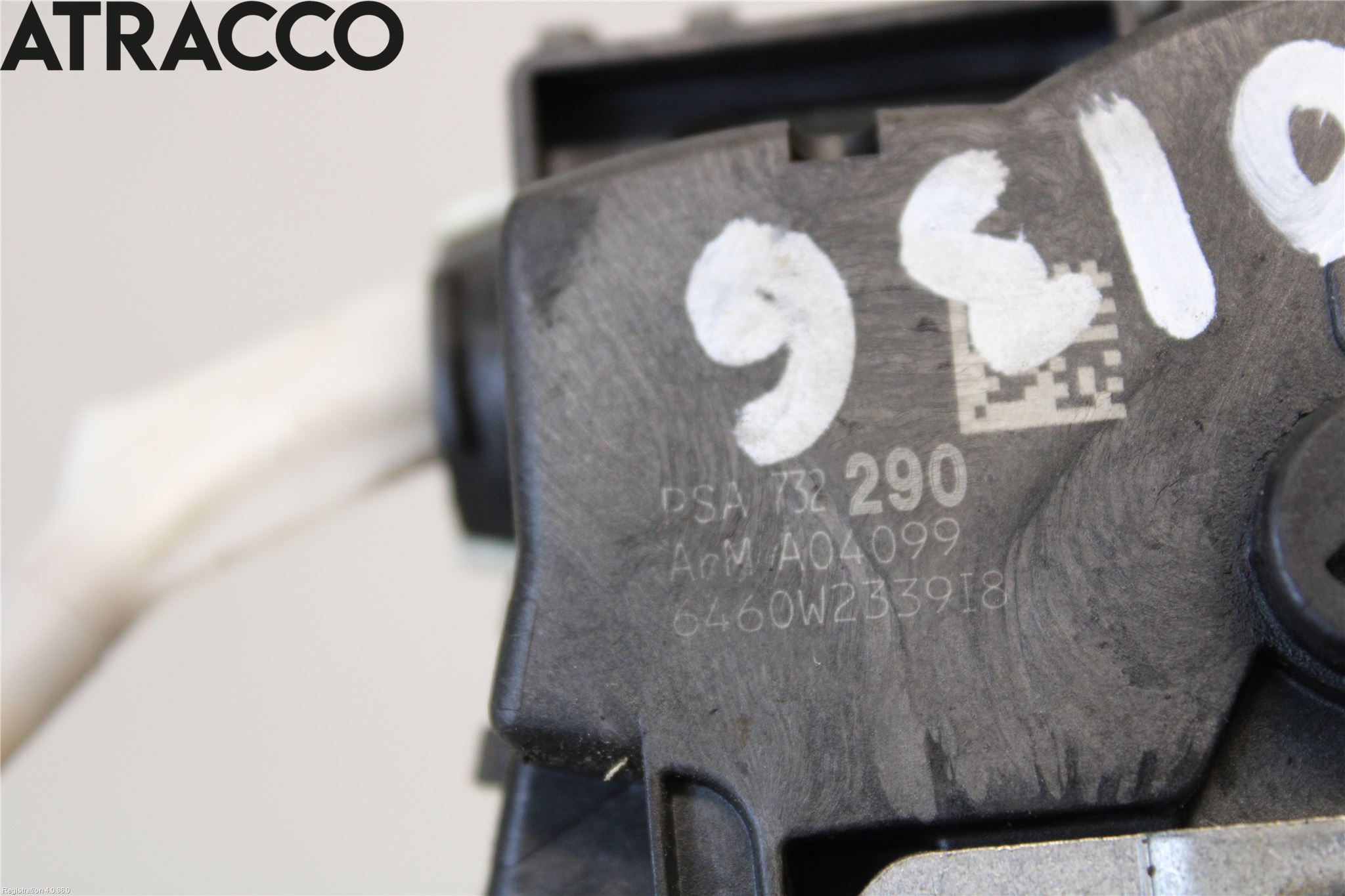 Peugeot 3008 09-16 Dørlås - Låsekasse