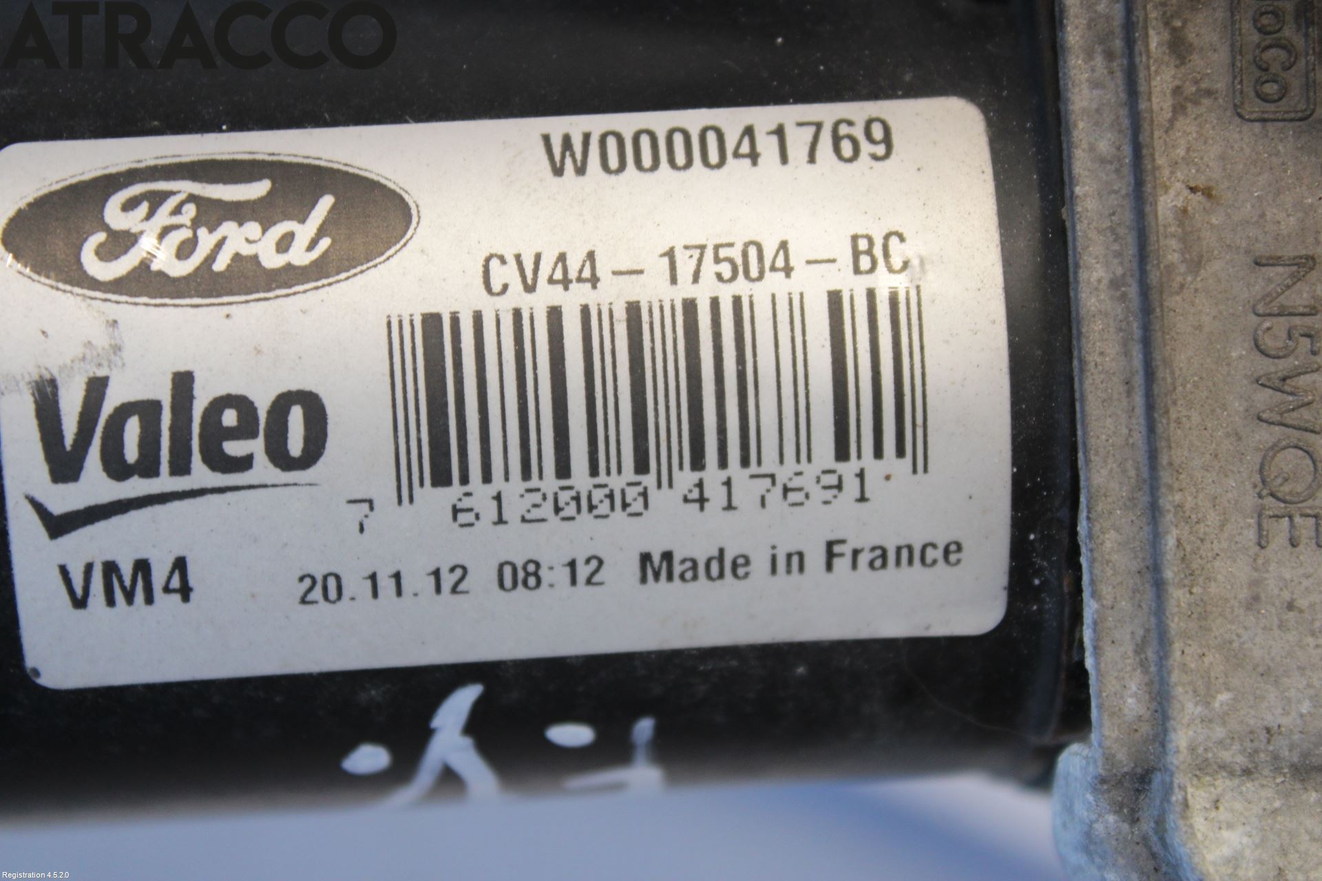 Ford KUGA 13-16 Viskermotor Frontrute