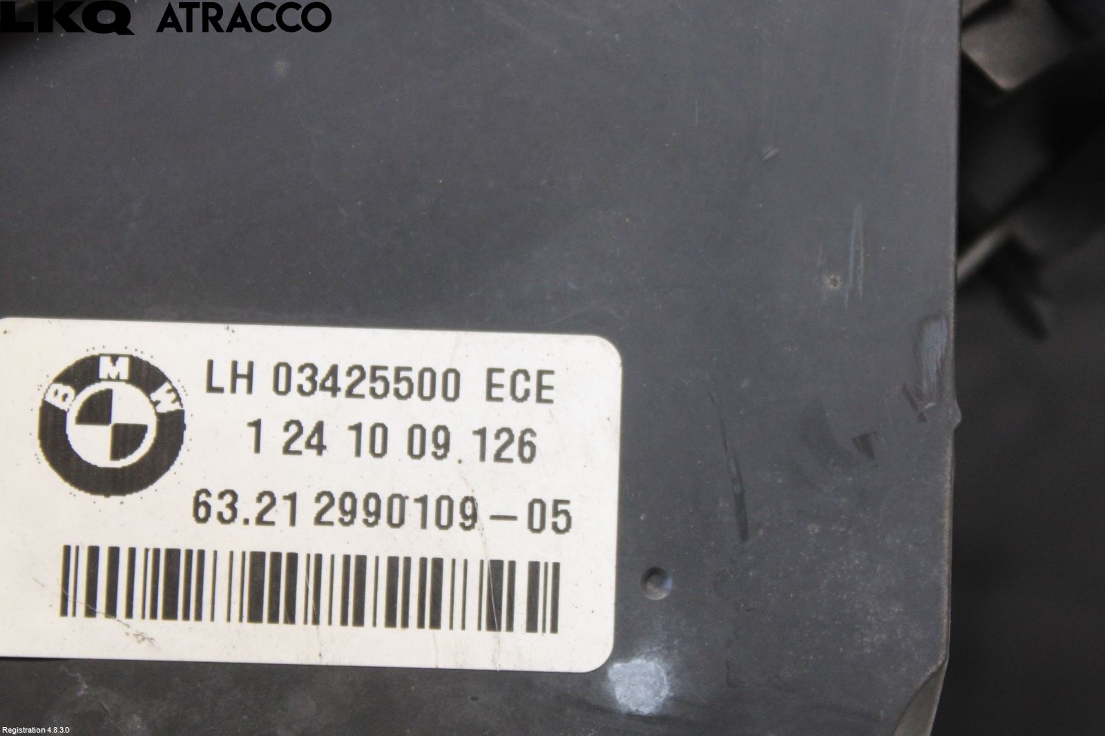 BMW X1 E84 10-15 Baklykt Venstre