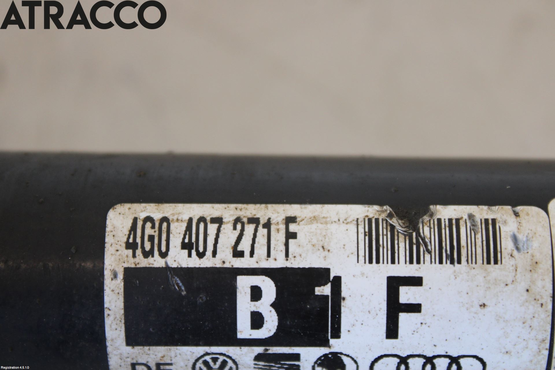 Audi A6/S6 4G 11-18 Drivaksel Foran Kompl Venstre