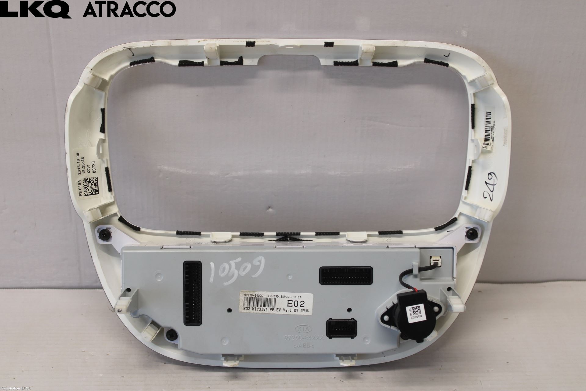 Kia SOUL 09- Varme Ac Betjening-Display