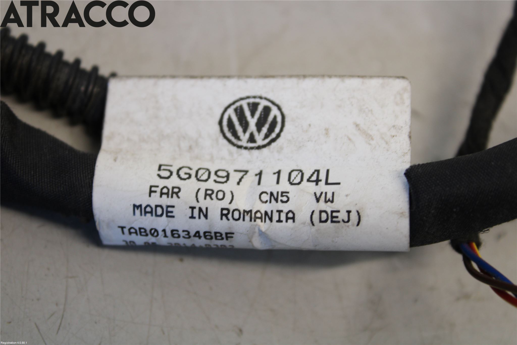 Volkswagen VW GOLF / E-GOLF VII 13-20 Ledningsnett