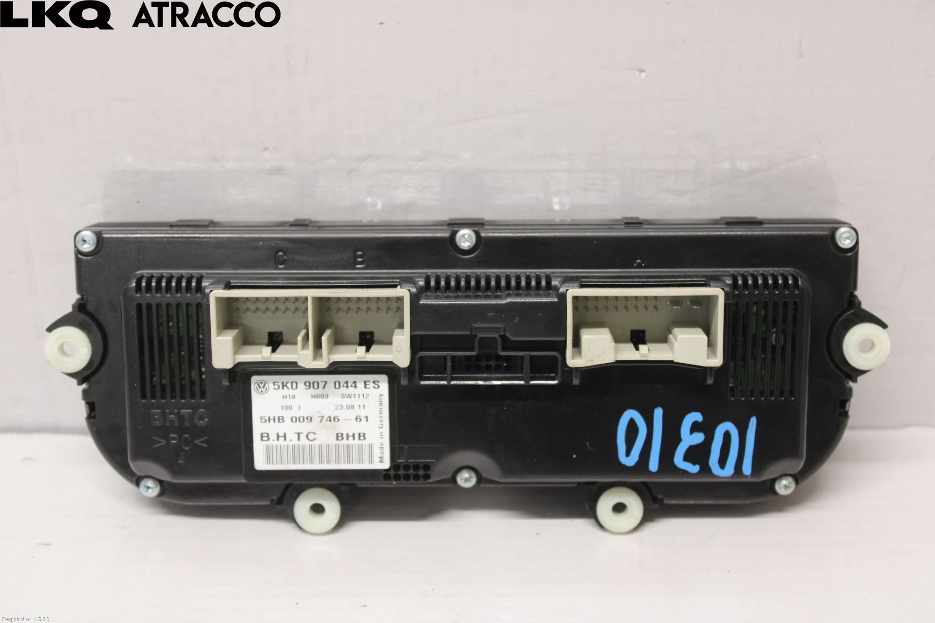 Volkswagen VW TOURAN 10-15 Varme Ac Betjening-Display