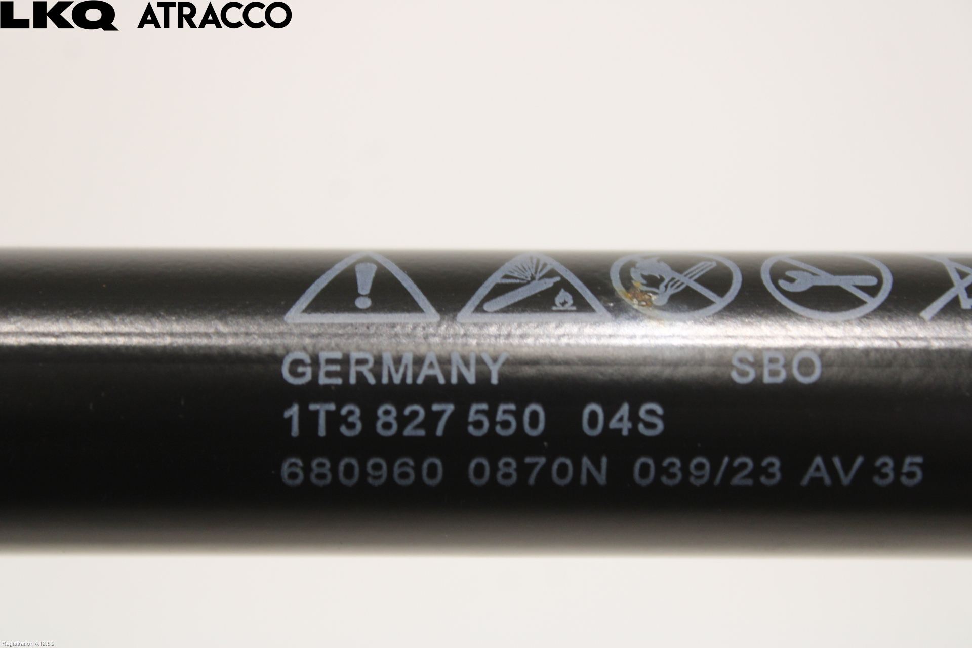 Volkswagen VW ID BUZZ/CARGO 22- Bakluke Demper-Gassfjær