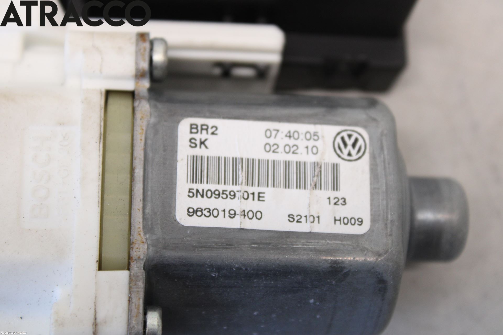 Volkswagen VW TIGUAN 07-16 Vindusheismotor