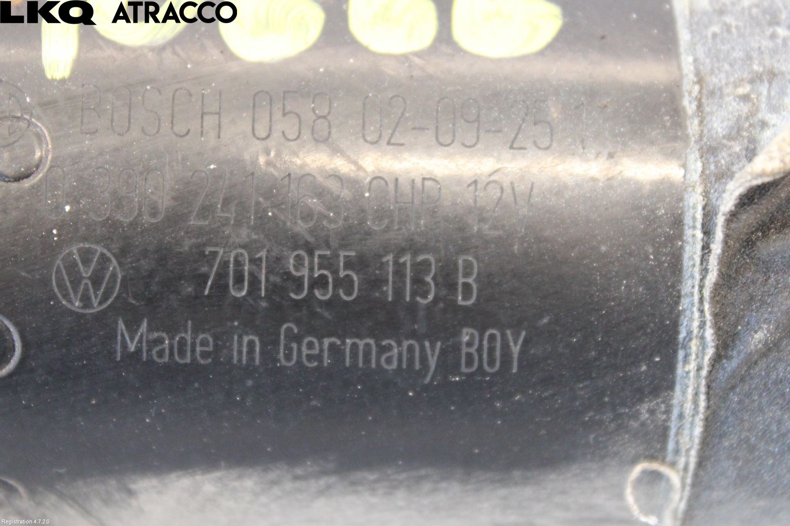 Volkswagen VW TRANSP/CARAVELLE (T4) 91-03 Viskermotor Frontrute