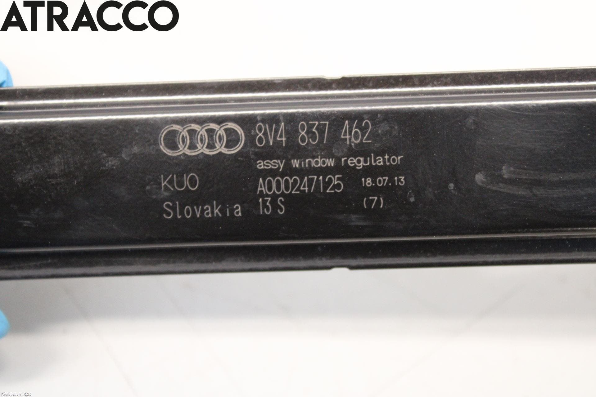 Audi A3/S3 05-13 Vindusheis