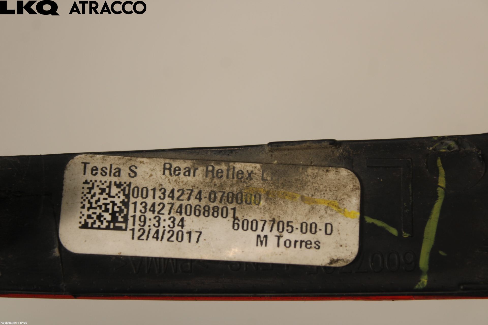 Tesla MODEL S 13- Refleks Bak