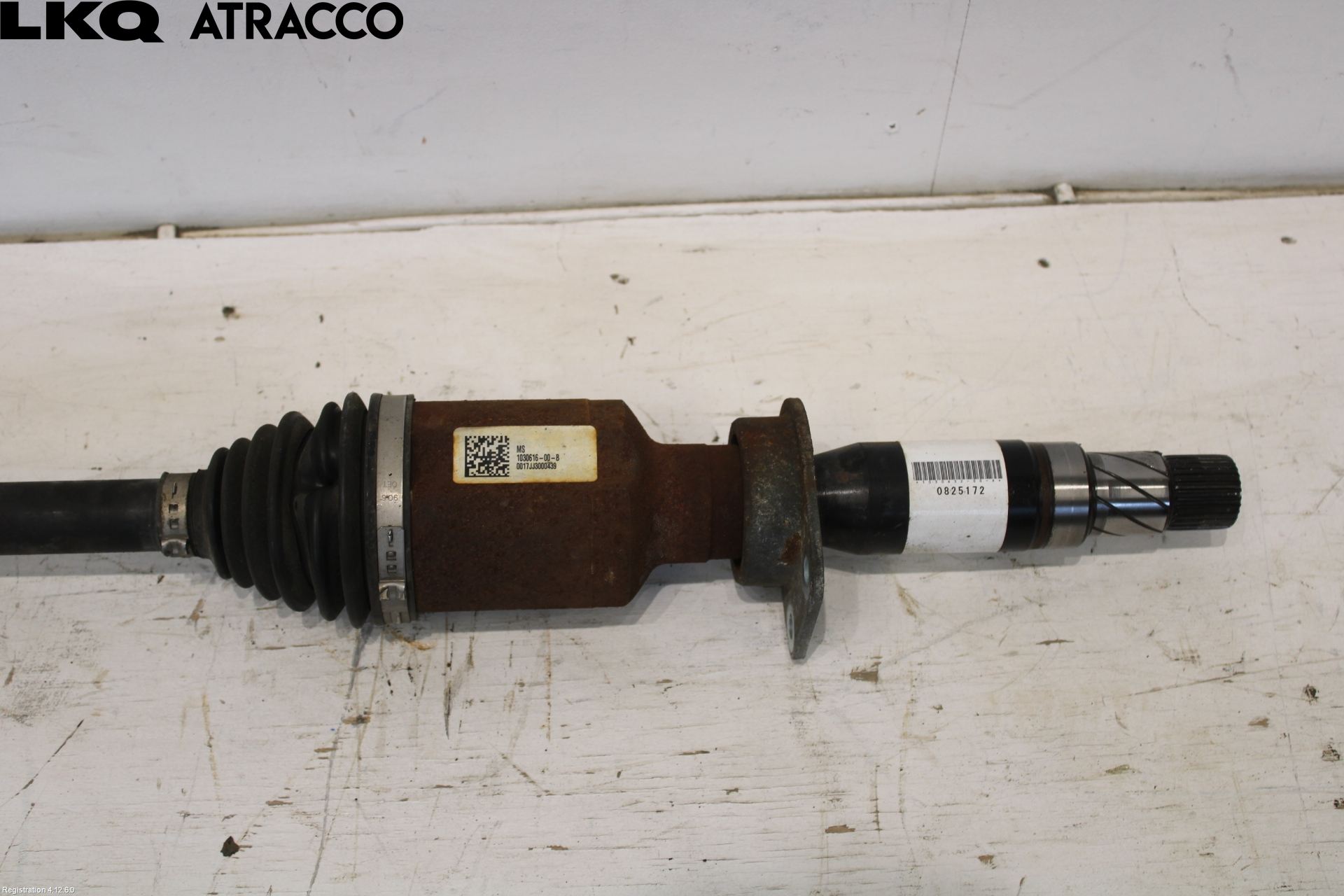 Tesla MODEL S 13- Drivaksel Foran Kompl Høyre