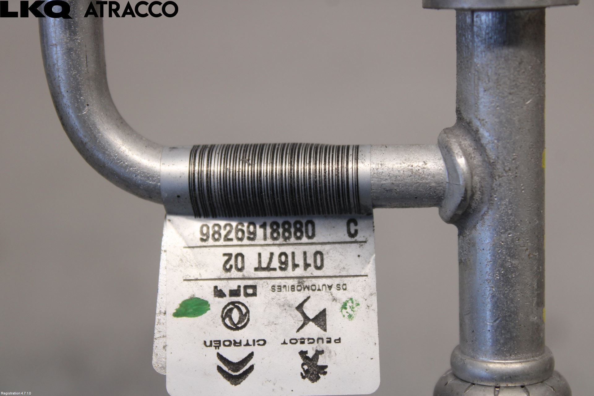 Peugeot 208/E-208 20- Varme Ac Slange - Rør