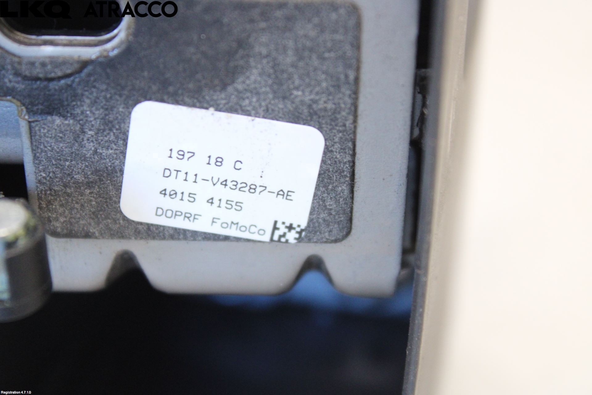 Ford TRANSIT/TOURNEO CONNECT 13-22 Bakluke-Lokk Låsekasse