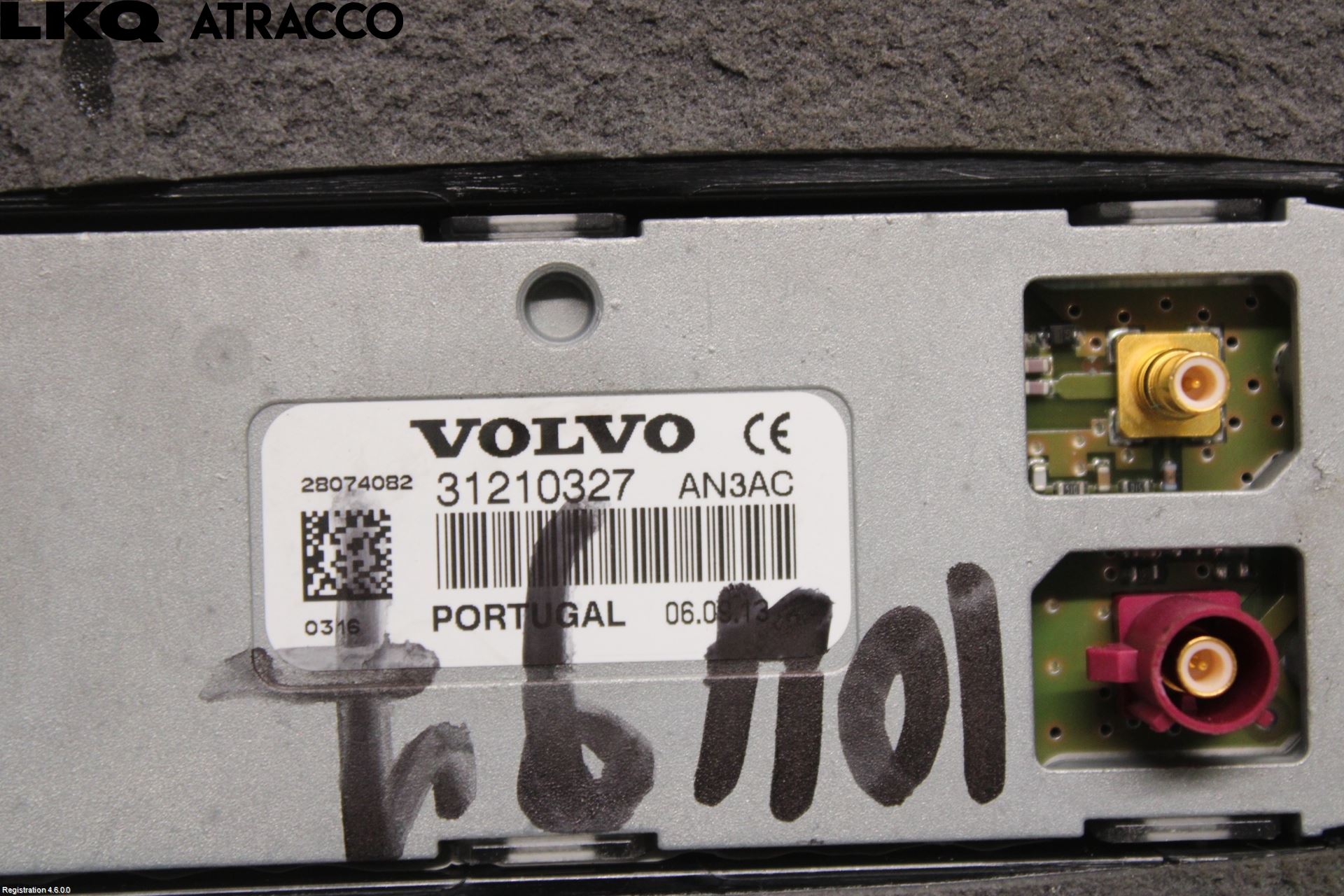 Volvo V70 14-16 Stereo Antenne Radio-Tv