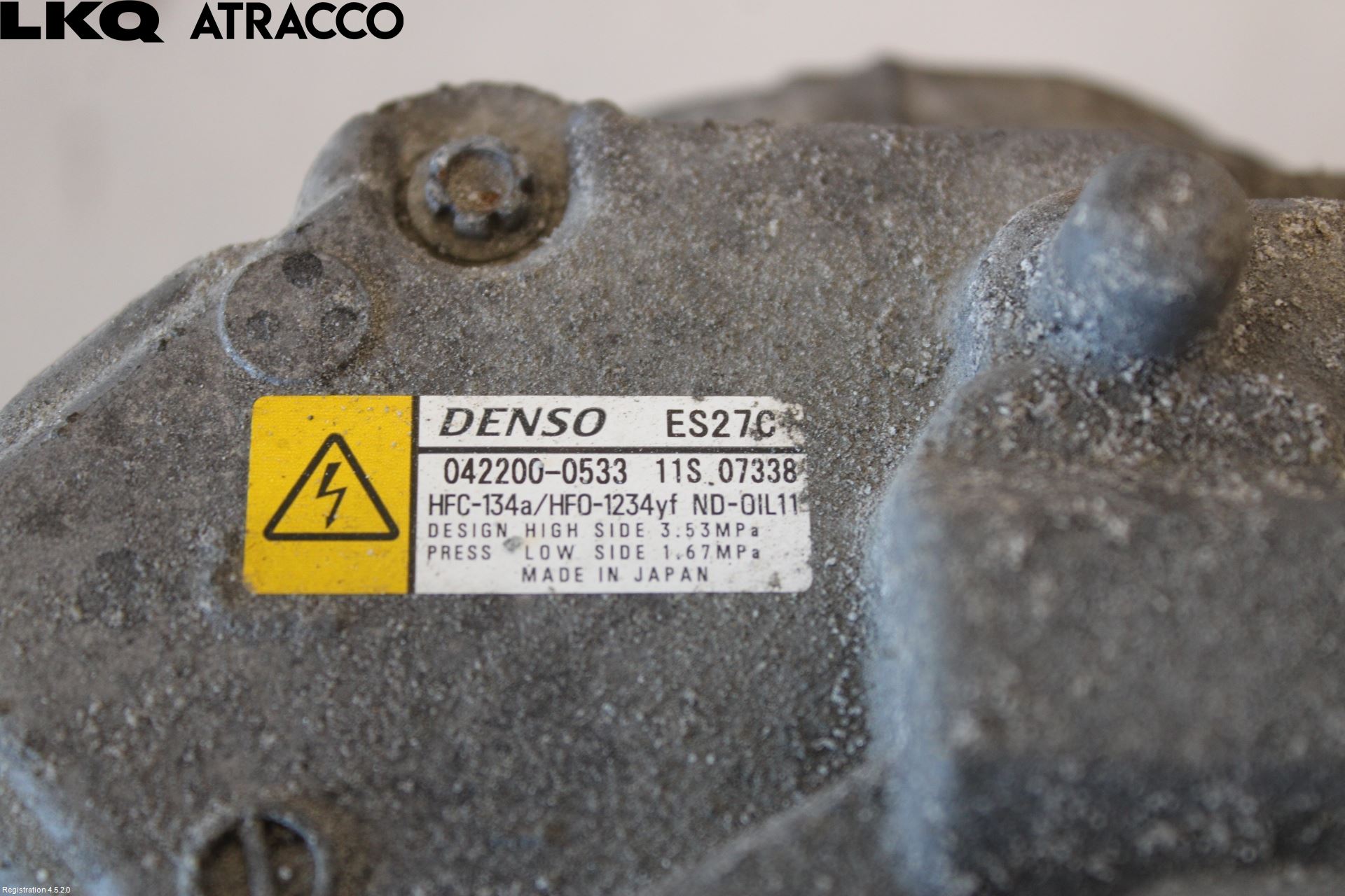 Toyota RAV4 13-18 Varme Ac Kompressor