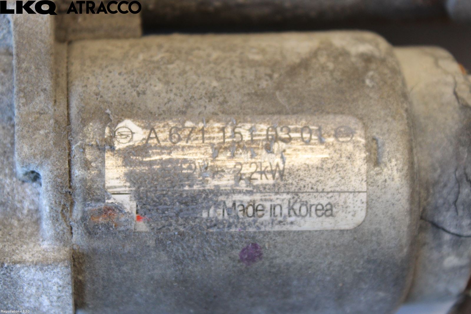 SsangYong SSANG YONG MUSSO Startmotor Diesel